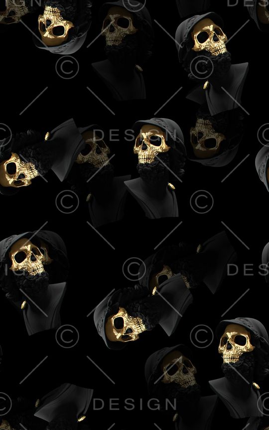 抽象男装印花华亿平台图片