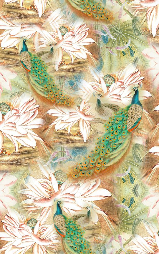 中国风印花华亿平台图片