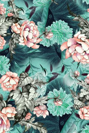 中国风印花华亿平台图片