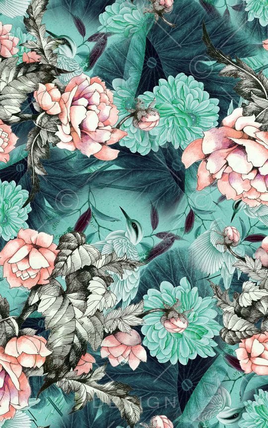 中国风印花华亿平台图片