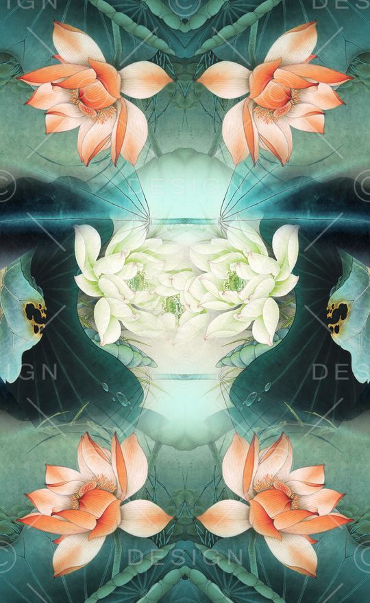 中国风印花华亿平台图片