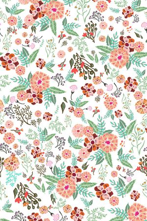 黑底花卉印花华亿平台图片