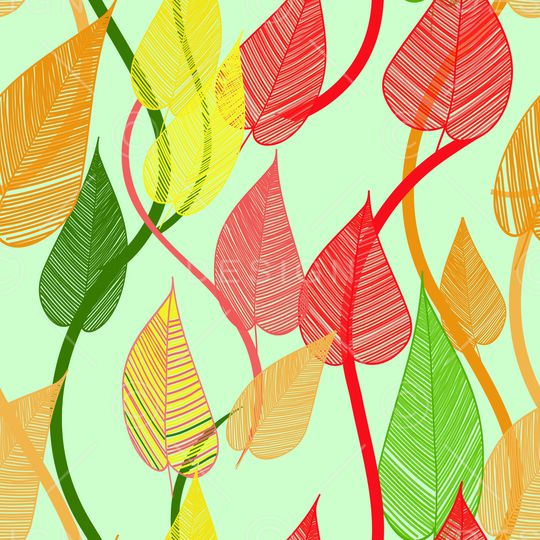 植物印花华亿平台图片