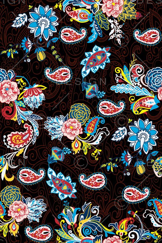 民族风印花华亿平台图片