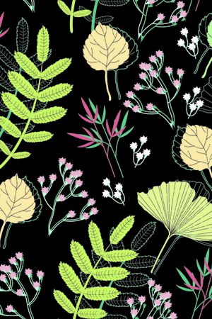 植物印花华亿平台图片