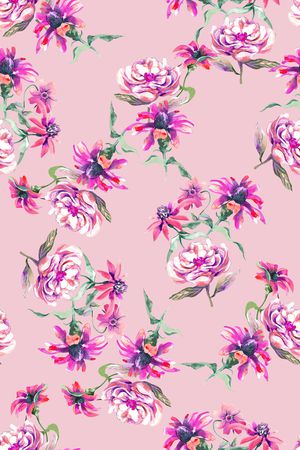 植物印花华亿平台图片