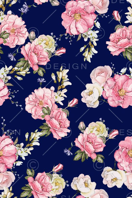 植物印花华亿平台图片