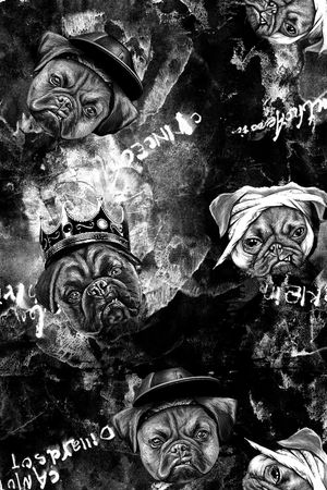 男装休闲印花华亿平台图片