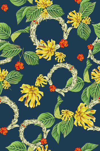 小碎花印花华亿平台图片