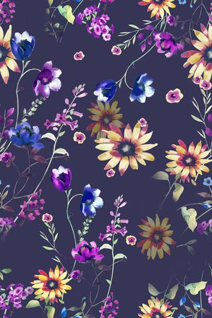 小碎花印花华亿平台图片