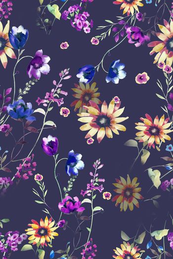 小碎花印花华亿平台图片