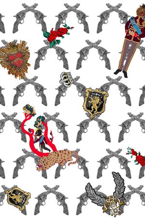 标志印花华亿平台图片