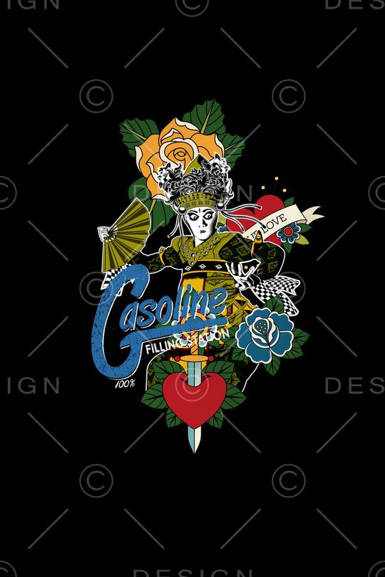 卡通印花华亿平台图片