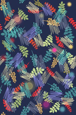 小碎花印花华亿平台图片