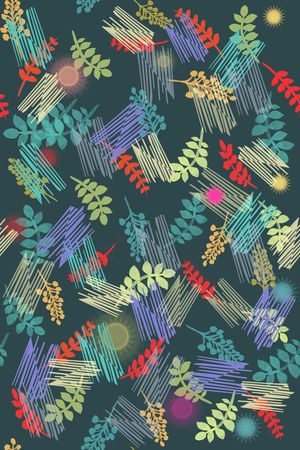 小碎花印花华亿平台图片