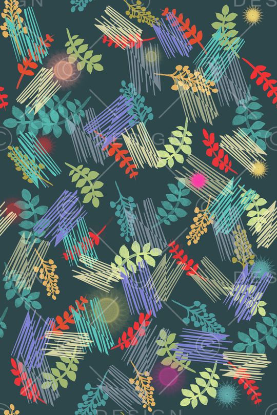 小碎花印花华亿平台图片