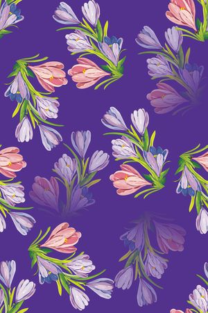 手绘花卉印花华亿平台图片