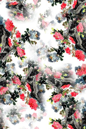 数码华亿平台印花华亿平台图片