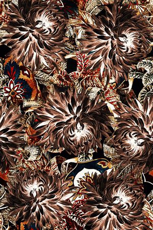 民族风印花华亿平台图片