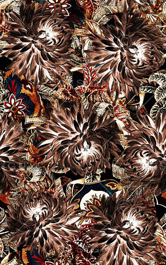 民族风印花华亿平台图片