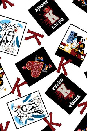 几何男装印花华亿平台图片