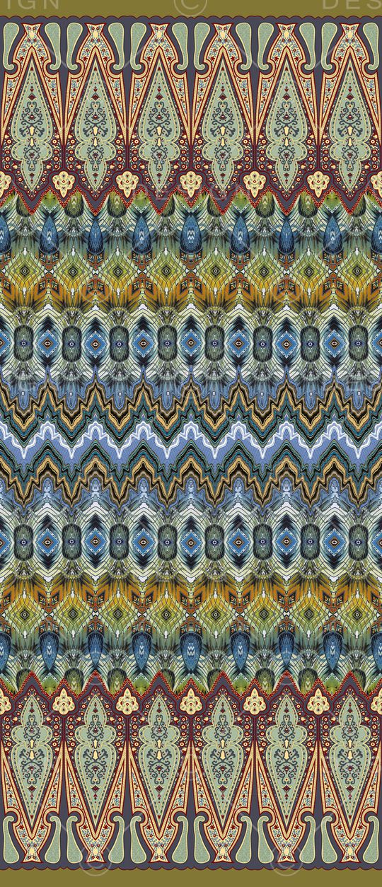 民族风印花华亿平台图片