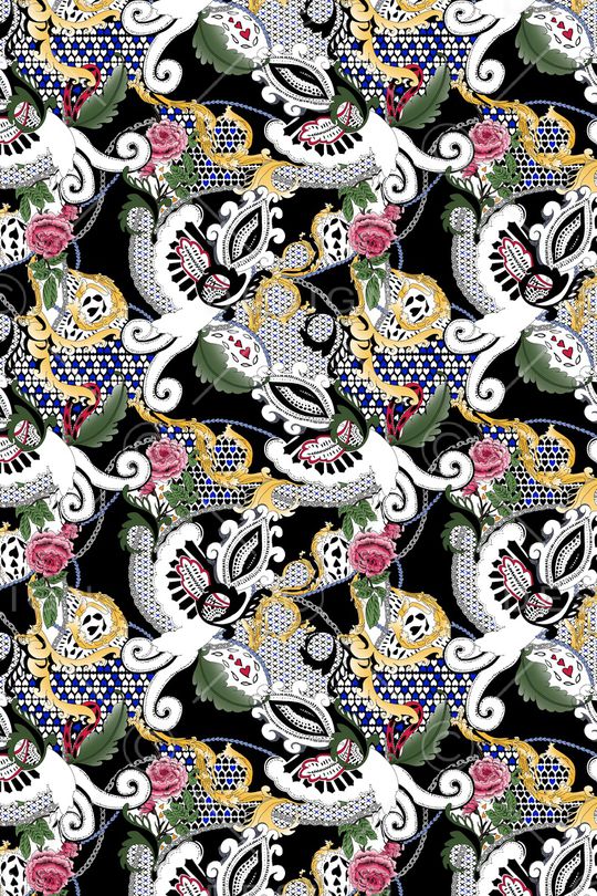 小碎花印花华亿平台图片