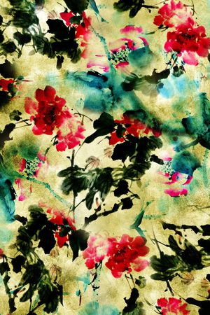 小碎花印花华亿平台图片