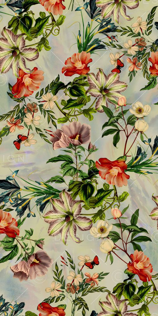 小碎花印花华亿平台图片