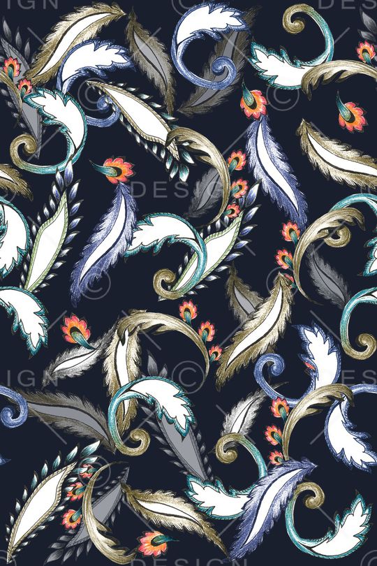 民族风印花华亿平台图片