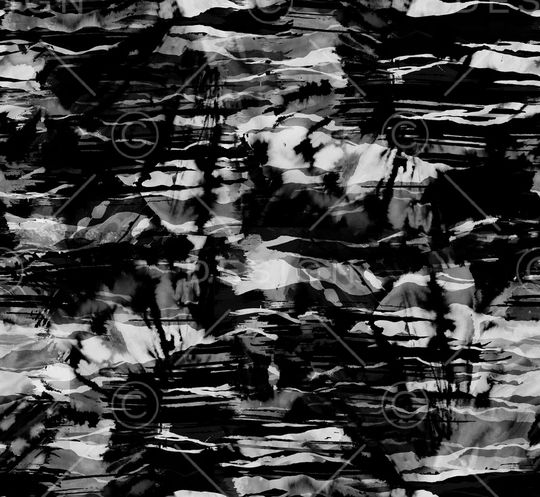 抽象花卉印花华亿平台图片