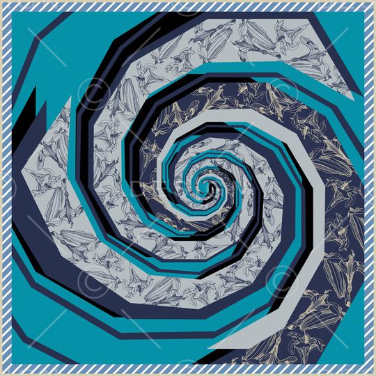 漩涡印花华亿平台图片