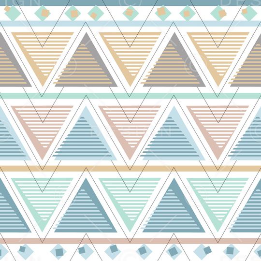 三角形印花华亿平台图片