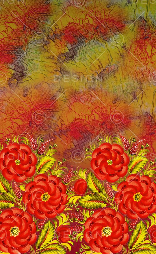 民族风印花华亿平台图片