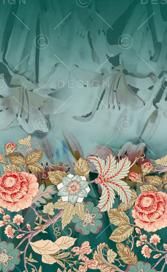 民族风印花华亿平台图片