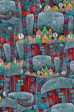 民族风印花华亿平台图片