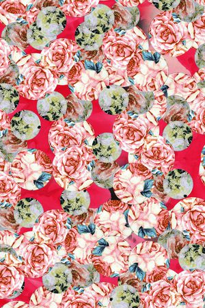 小碎花印花华亿平台图片