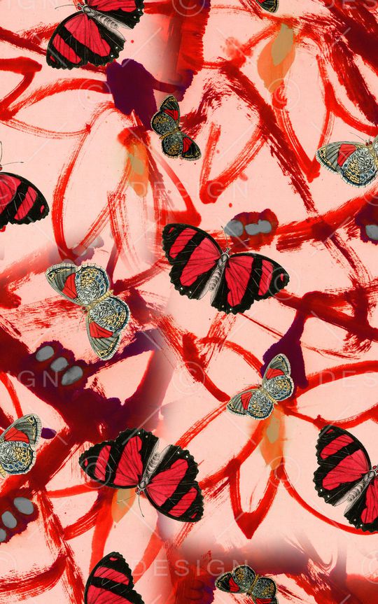 中国风印花华亿平台图片