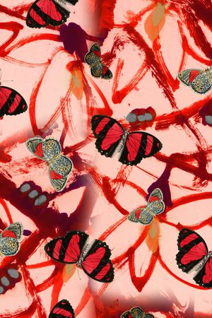 中国风印花华亿平台图片