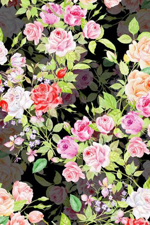 小碎花印花华亿平台图片