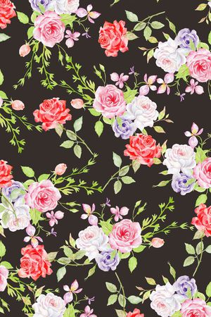 小碎花印花华亿平台图片