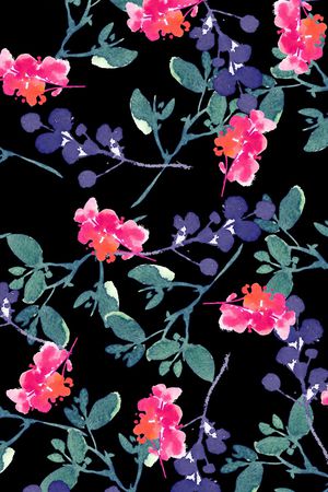 小碎花印花华亿平台图片