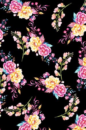 小碎花印花华亿平台图片