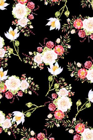 小碎花印花华亿平台图片