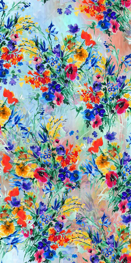 小碎花印花华亿平台图片