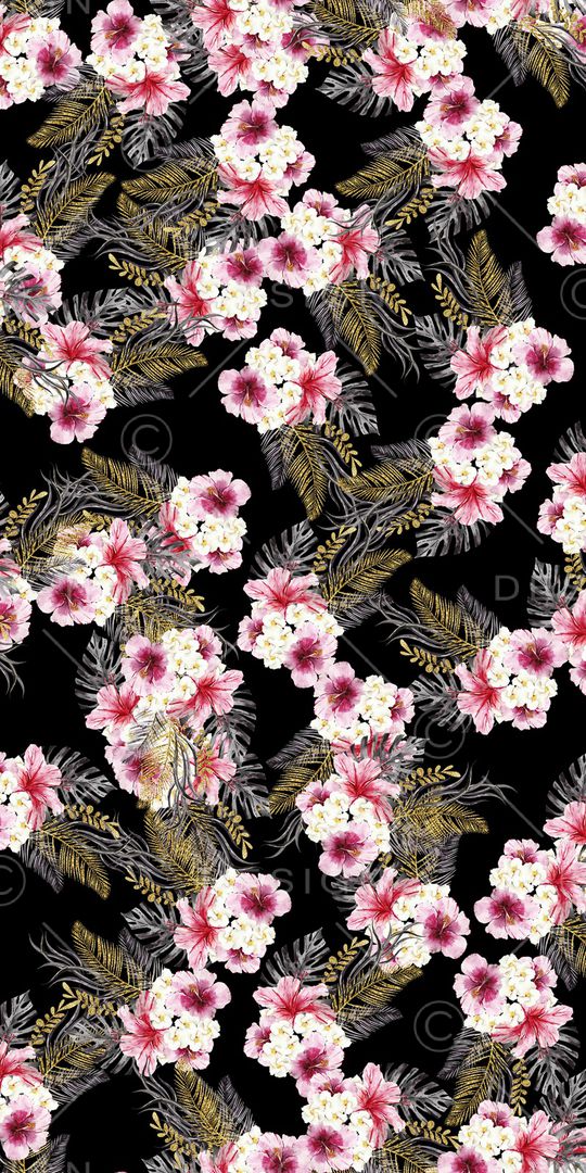 小碎花印花华亿平台图片