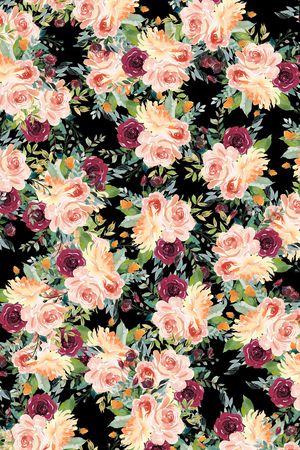 小碎花印花华亿平台图片