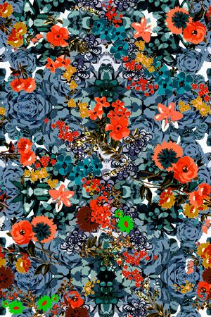 植物印花华亿平台图片