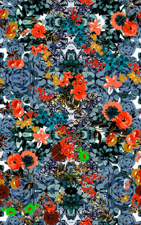 植物印花华亿平台图片