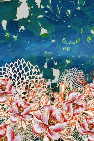 定位花印花华亿平台图片